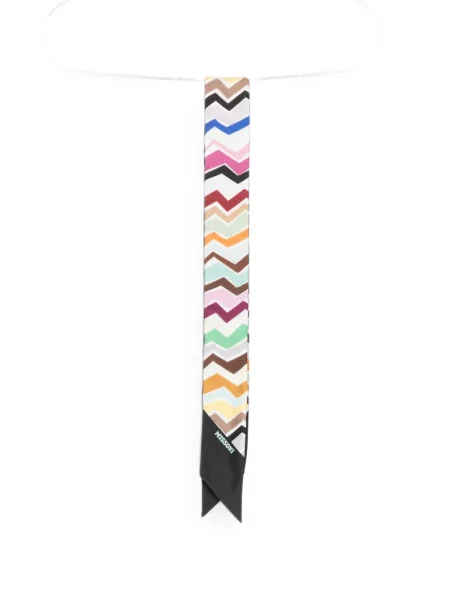 Fular Missoni alb