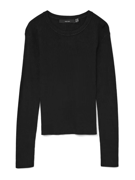 VERO MODA Pulover VMGIZELLE' negru