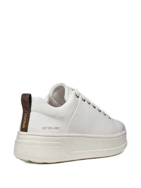 Sneakers Geox με πλατφόρμα λευκό