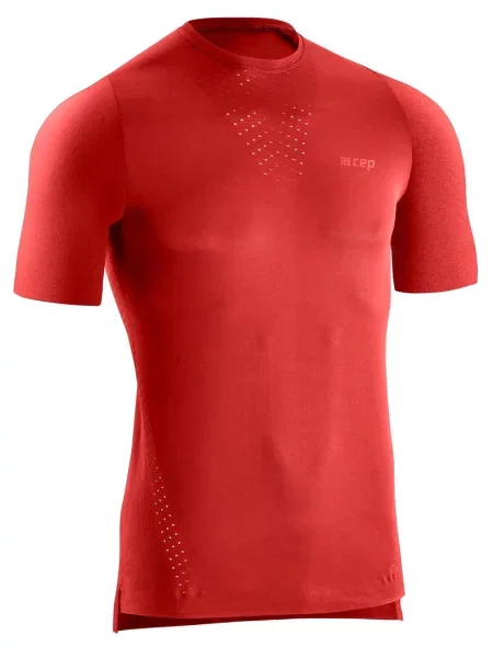 Koszulka sportowa z krótkim rękawem CEP Ultralight czerwona