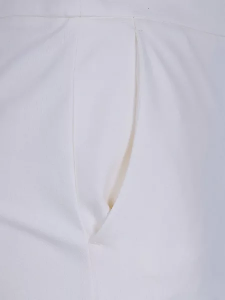 Pantaloni Twinset cu autograf alb