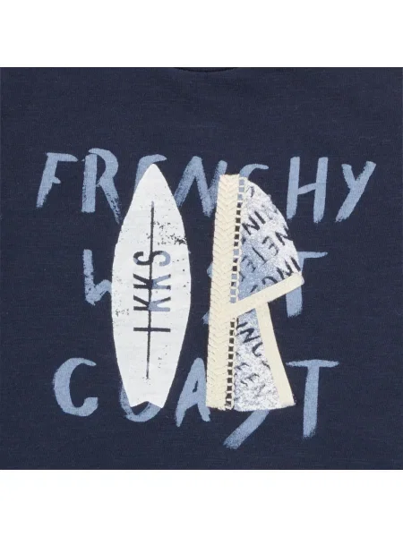 Tricou copii Ikks albastru