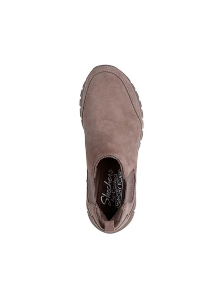Botine Skechers maro