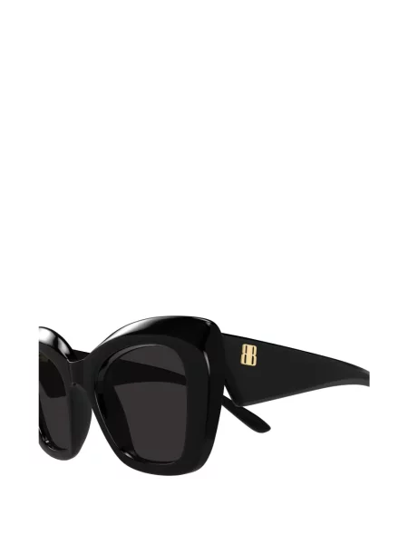 Слънчеви очила Balenciaga Eyewear с автограф черно