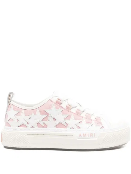 Sneakerși Amiri din piele alb
