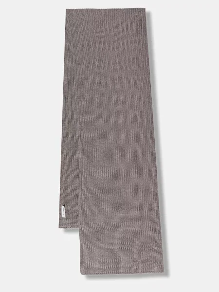Lanvin fular de lână gri