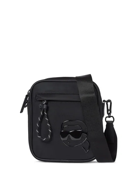 Malá taška Karl Lagerfeld K/IKON čierna