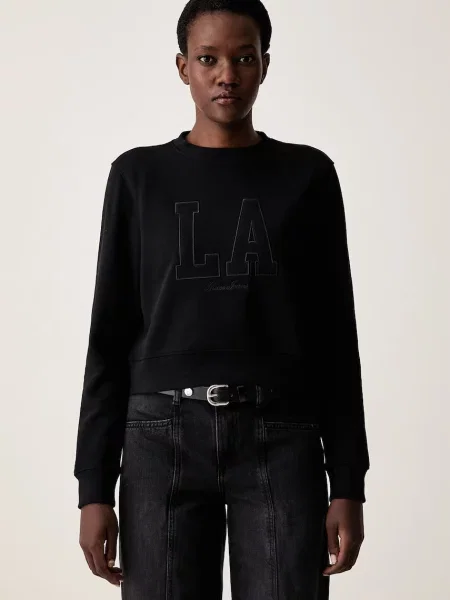 Guess Jeans hanorac pentru femei din negru