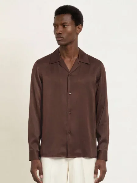 Sandro Koszula Resortowa Regular Fit braun