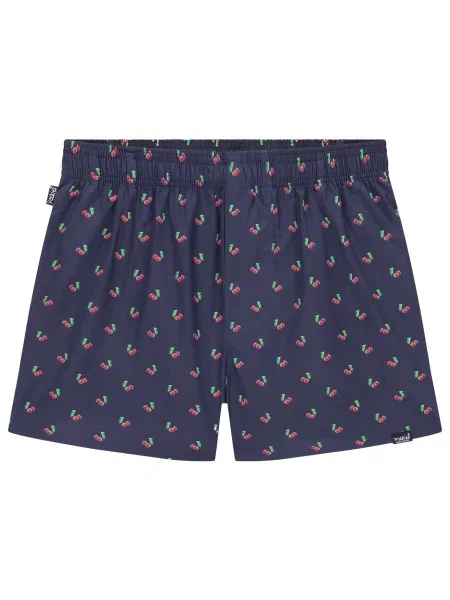 Pockies Boxerky tmavě modrá / zelená červená