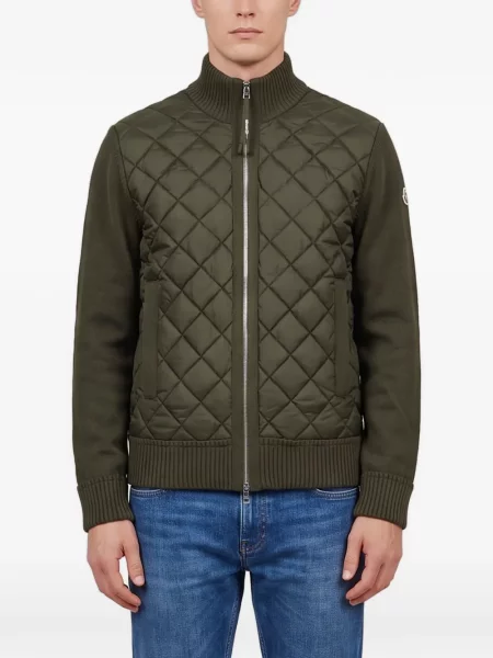 Matlasat cardigan Moncler verde