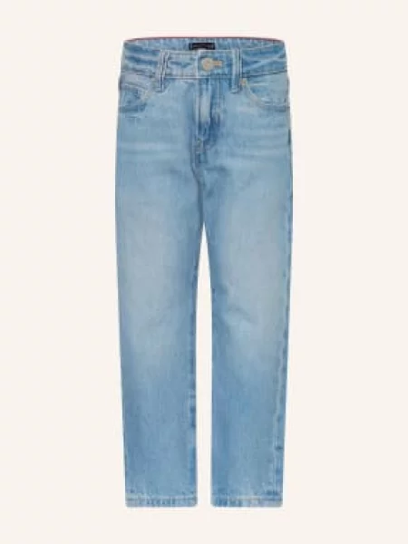 Kalhoty Tommy Hilfiger modré