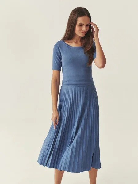 TATUUM Rochie tricotat Bello safir