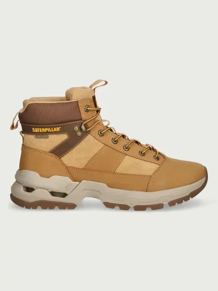 Botine Cat Footwear din piele maro