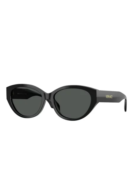 Ochelari de soare ochi de pisică Versace Eyewear negru