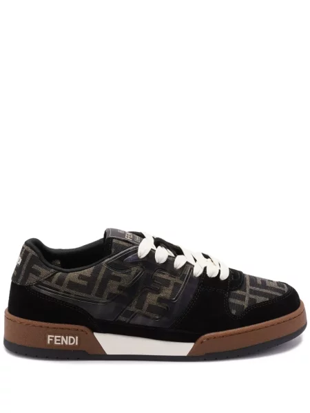 Sneakerși Fendi maro