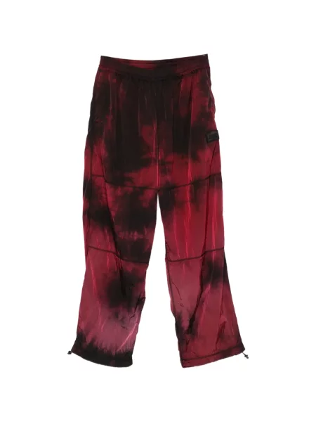Pantaloni Aries cu legături roșu