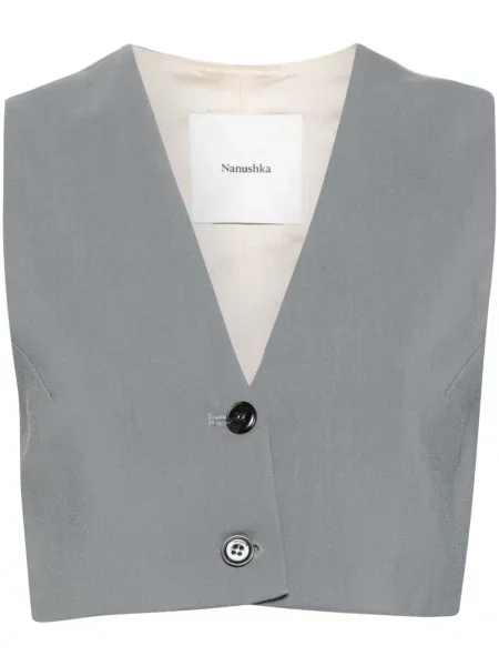 Kamizelka Nanushka niebieska