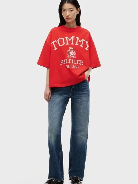 Футболка Tommy Hilfiger красная