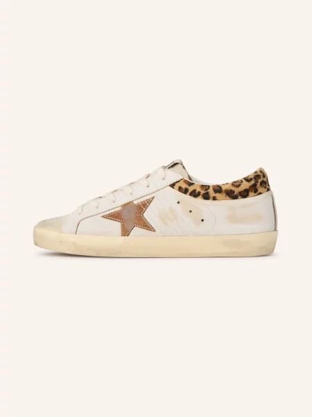 Golden Goose Trampki Super-Star weiss beżowe