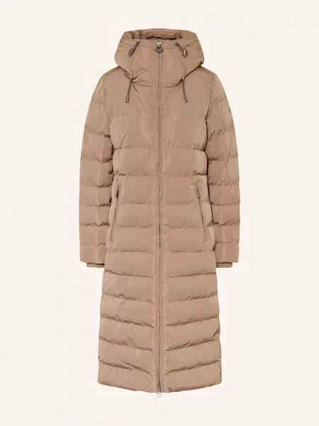 Wellensteyn Płaszcz Pikowany Cordoba Long beige beżowy