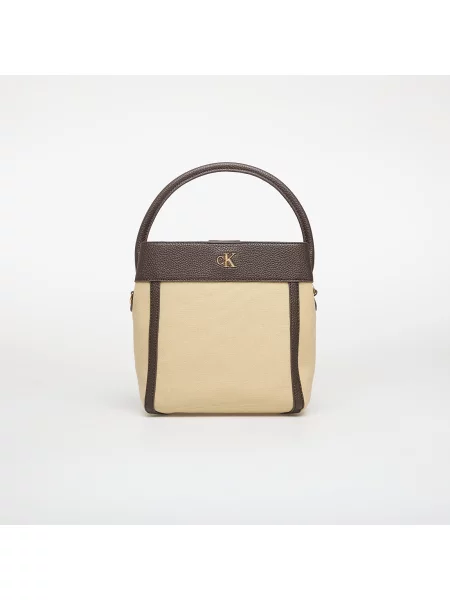 Сумка ведро Calvin Klein с ремешками из канваса