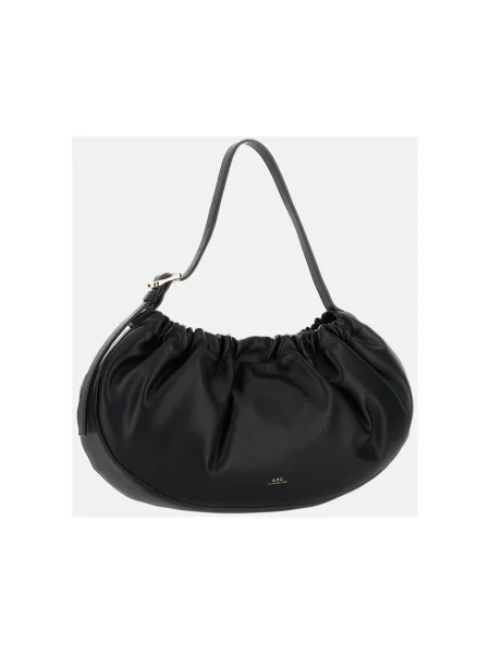 A.P.C. torebka SAC NINON HOOP czarna