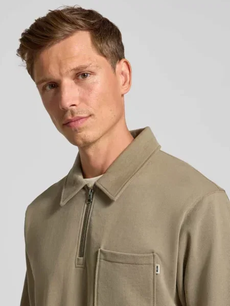 Koszulka polo o kroju regular fit z kieszenią na piersi model ‘Andrew’ Wood Wood