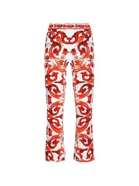 Pantaloni Dolce & Gabbana cu imagine alb