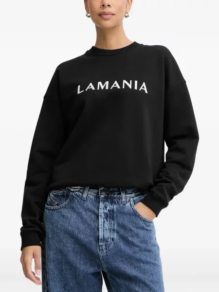 Φούτερ La Mania με σχέδιο μαύρο