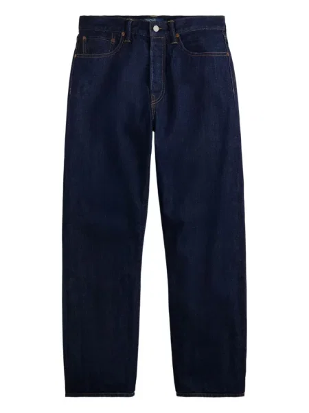 Μικρός κασκέτο Polo Ralph Lauren με χαμηλή μέση υφαίνω διαγωνίως πράσινο