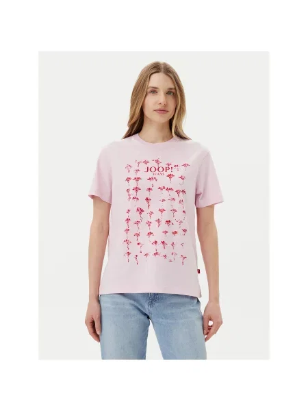JOOP! Jeans Majica Regular Fit roza