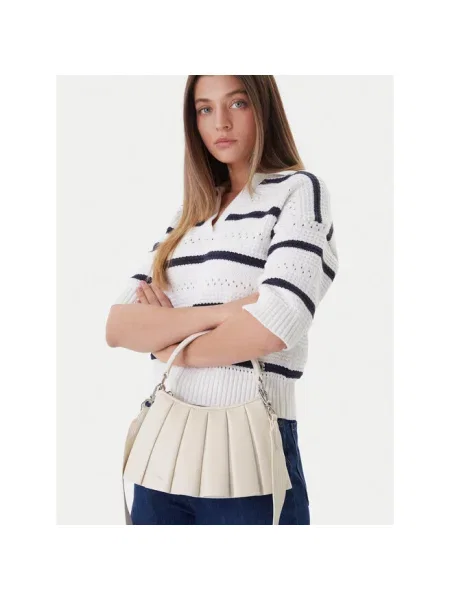 Lacoste torebka biały czerwona