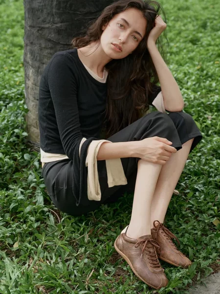 Vagabond Shoemakers HOLLIE маратонки дамски от кожа кафяво