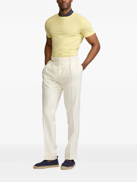 Тениска Ralph Lauren Purple Label лопатка жълто
