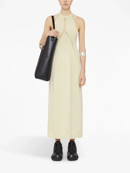 Midi suknelė Jil Sander be rankovių