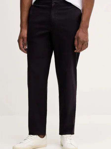 Kalhoty Armani Exchange tmavomodrá přiléhavé