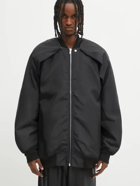 Rick Owens DRKSHDW geacă bomber Convertible Jumbo Peter Flight de tranzitie negru