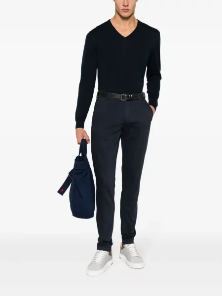 Pantaloni chino Boggi Milano stretch albastru