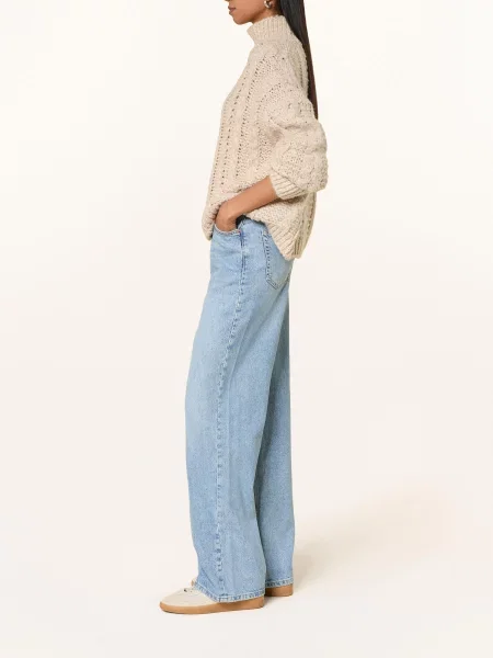 Marc O'polo Jeansy Wide Leg blau niebieskie