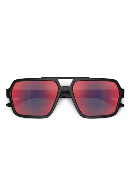 Ochelari de soare Prada Linea Rossa negru