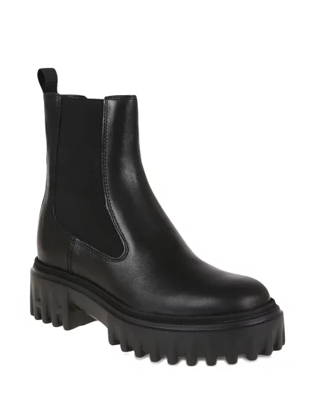 Botine chelsea Hogan cu platformă negru