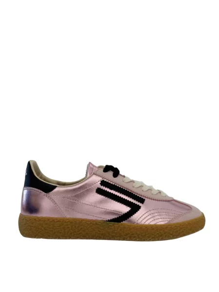 Sneakersy Puraai skórzane różowe