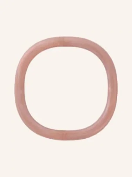 Vanessa Baroni Bransoletka Soft Edge beige beżowa