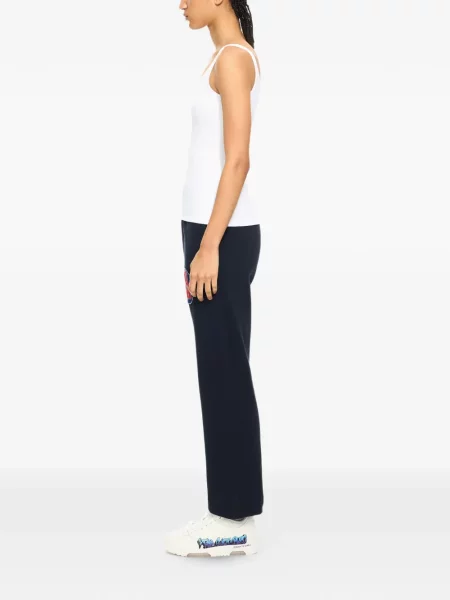 Pantaloni Off-white alb