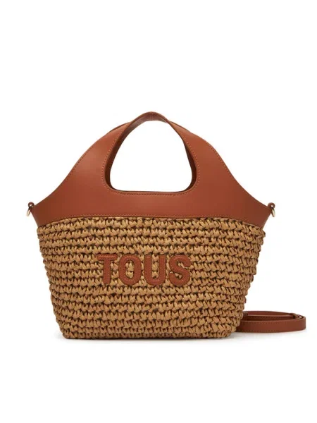 TOUS Дамска чанта Lirio Rafia кафяв