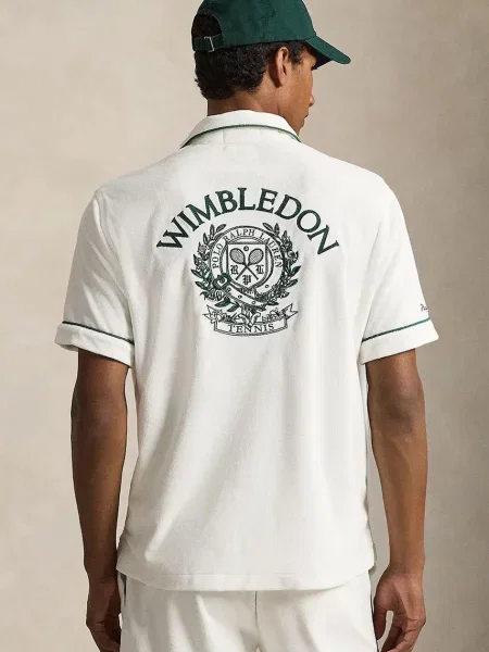 Polo Ralph Lauren košeľa pánska Wimbledon biela