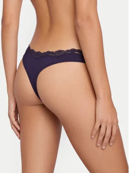 Tommy Hilfiger Underwear Siaurikės tamsiai violetinė mėlyna
