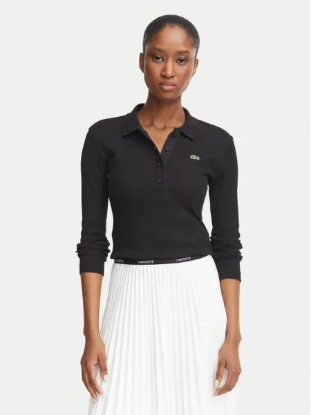 Lacoste Polo czarny