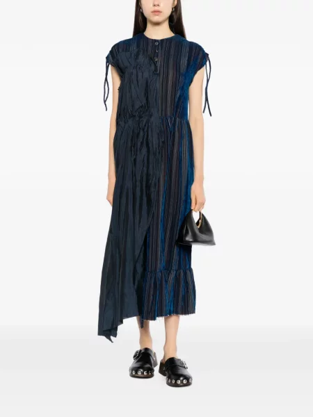 Rochie A Tentative Atelier asimetrică albastru